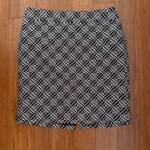 Ann Taylor Black and white skirt